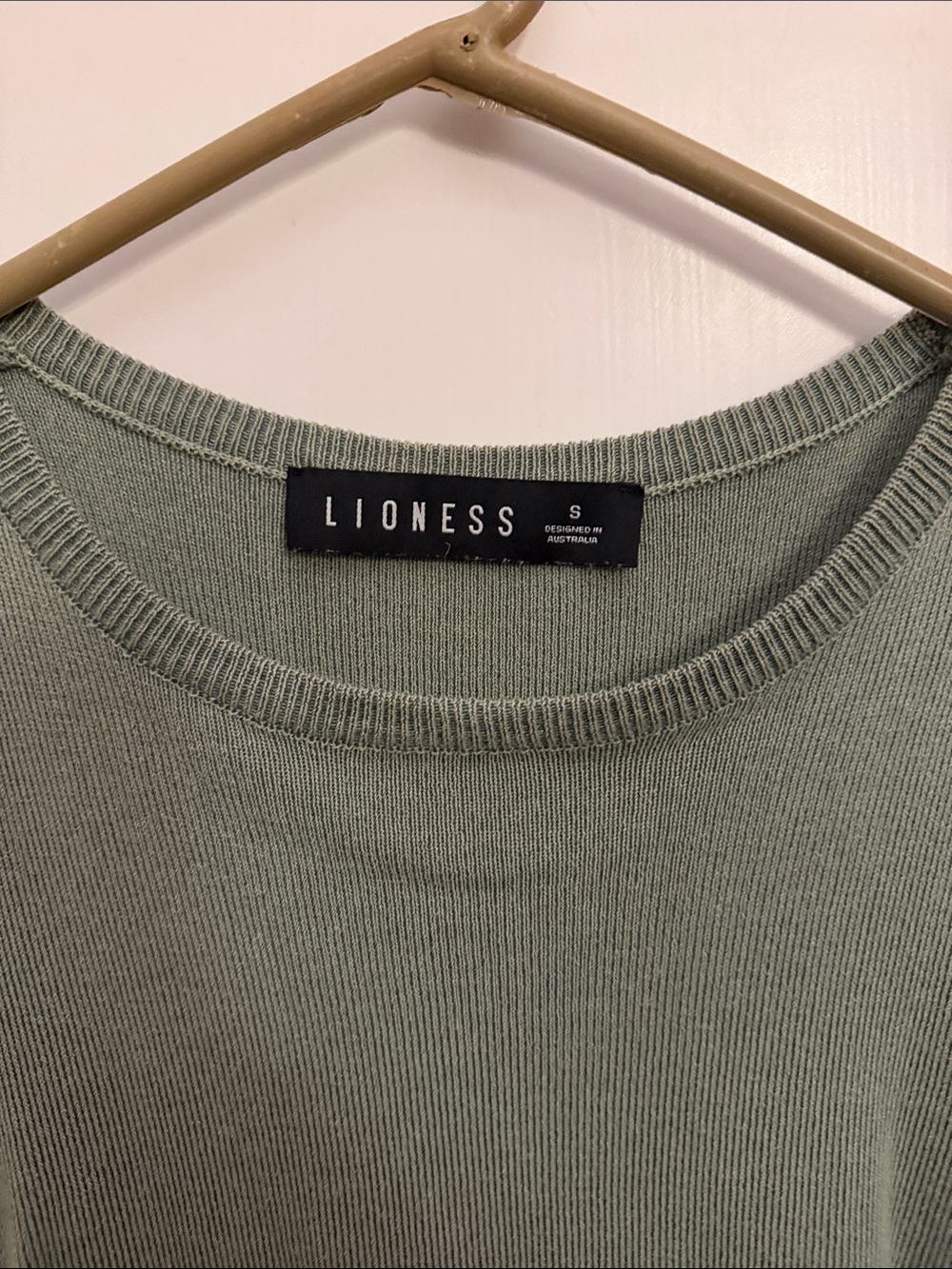 Lioness Sage Green Ruched Tank Midi Dress - Picture 2 of 3